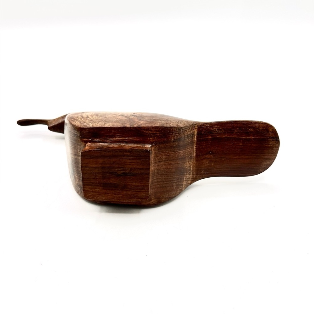 Wooden Ironwood Quail Figurine. Hand Sculpted Art. - Picture 4 of 12